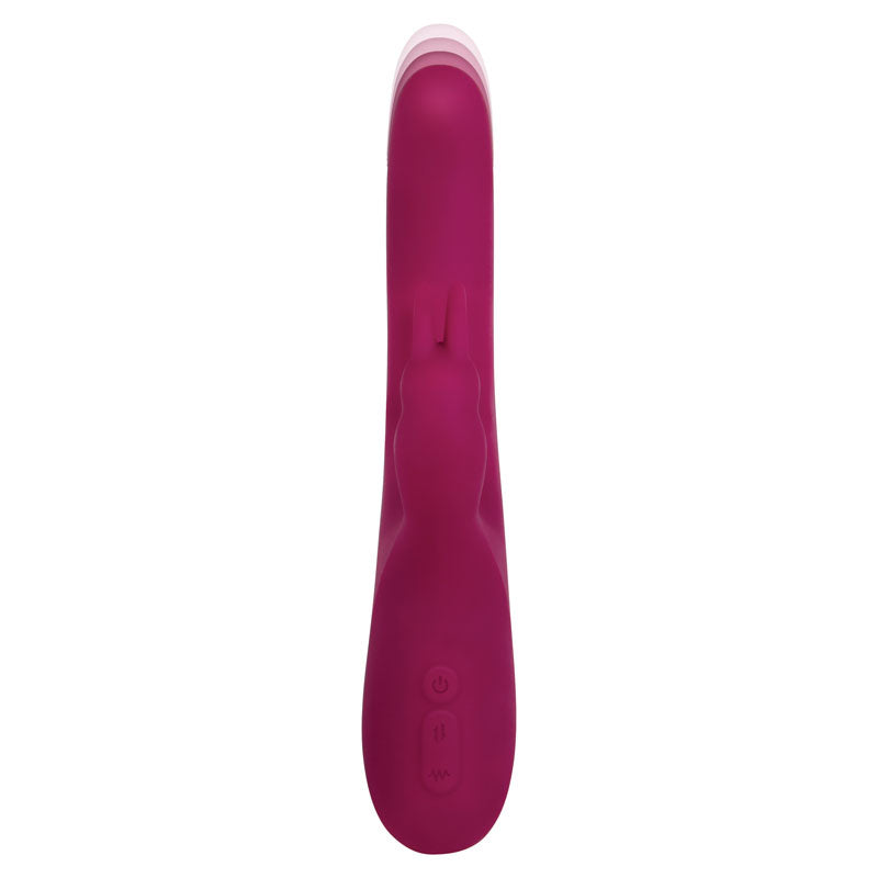 Adam & Eve Eve's Twirling Rabbit Thruster -  24.1 cm USB Rechargeable Thrusting Rabbit Vibrator