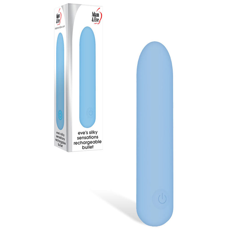 Adam & Eve Eve's Silky Sensations Rechargeable Bullet -  9.4 cm USB Rechargeable Bullet