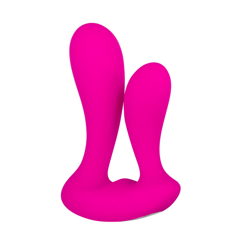Adam & Eve Rechargeable Dual Entry Vibe -  USB Rechargeable Vibrator with Remote Control