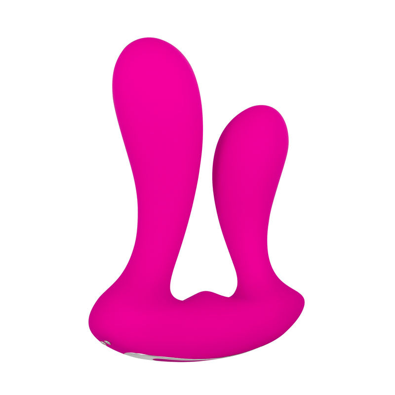 Adam & Eve Rechargeable Dual Entry Vibe -  USB Rechargeable Vibrator with Remote Control