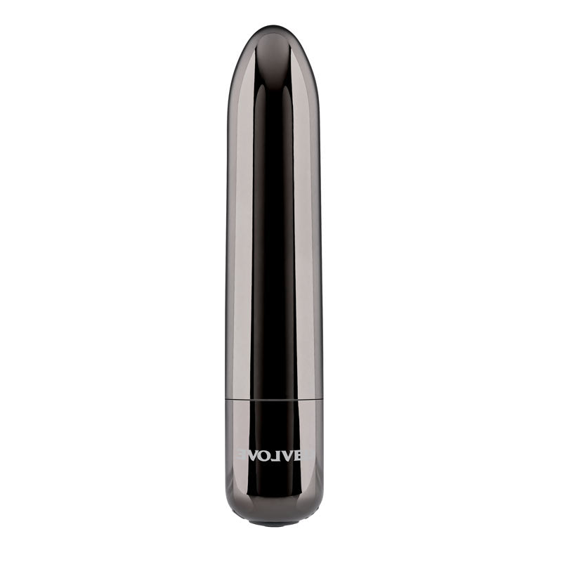 Evolved REAL SIMPLE - Black  10 cm USB Rechargeable Bullet