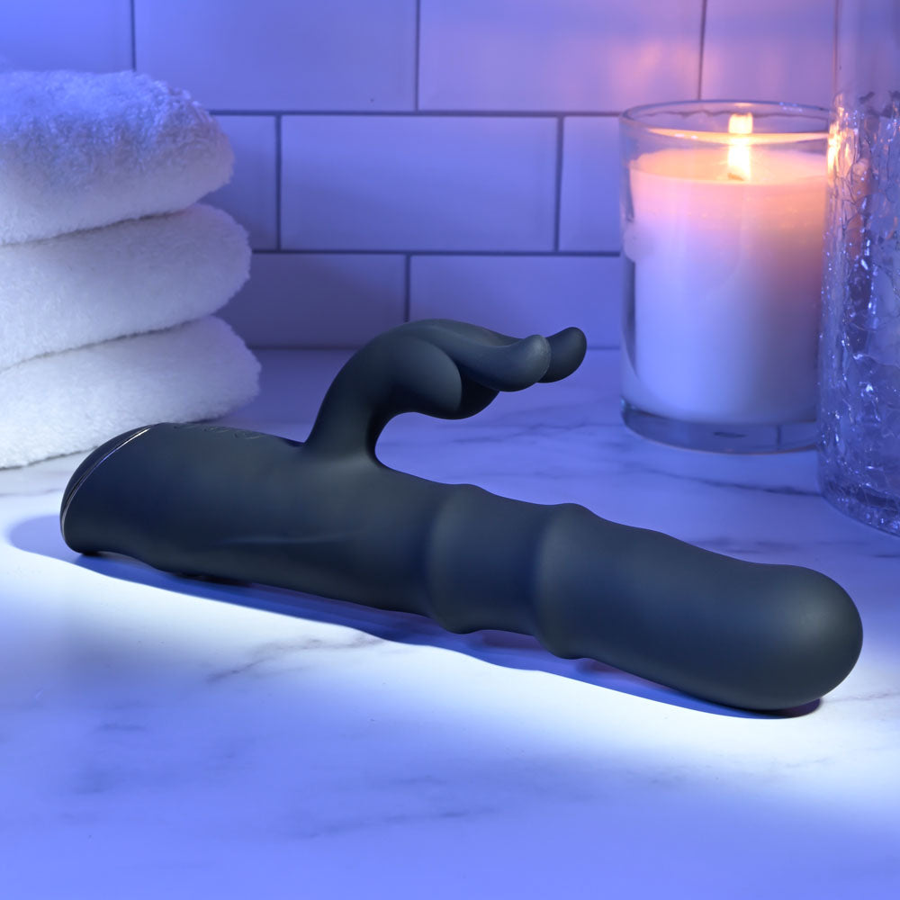 Evolved RINGMASTER -  23.1 cm USB Rechargeable Rabbit Vibrator
