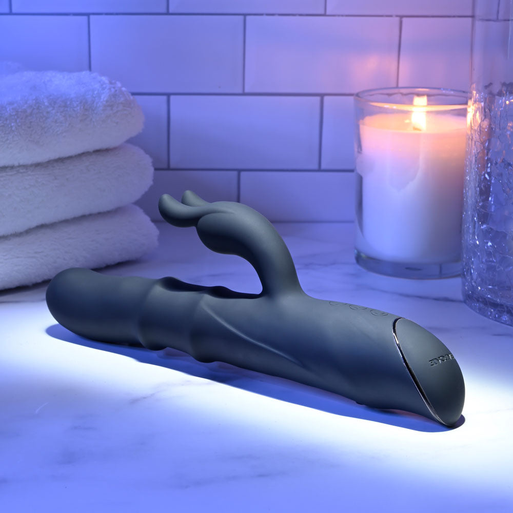 Evolved RINGMASTER -  23.1 cm USB Rechargeable Rabbit Vibrator