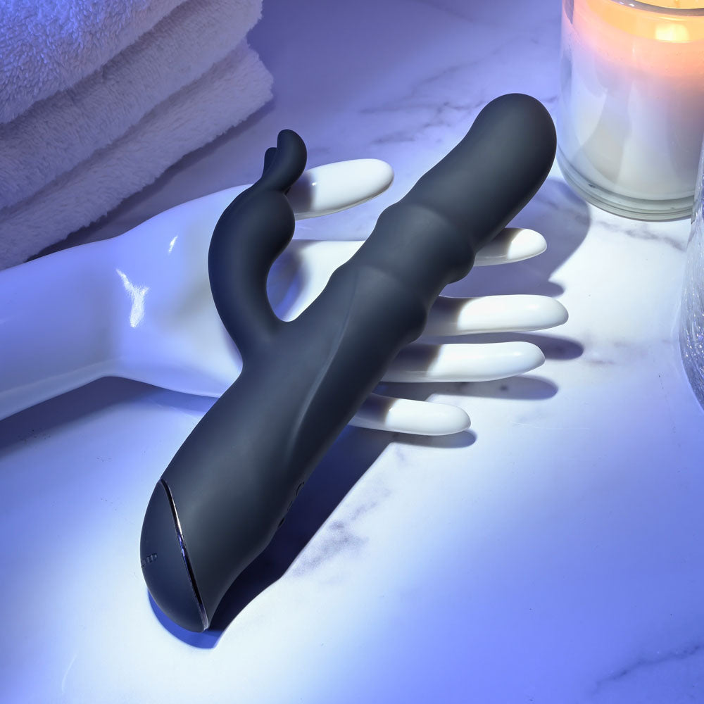 Evolved RINGMASTER -  23.1 cm USB Rechargeable Rabbit Vibrator