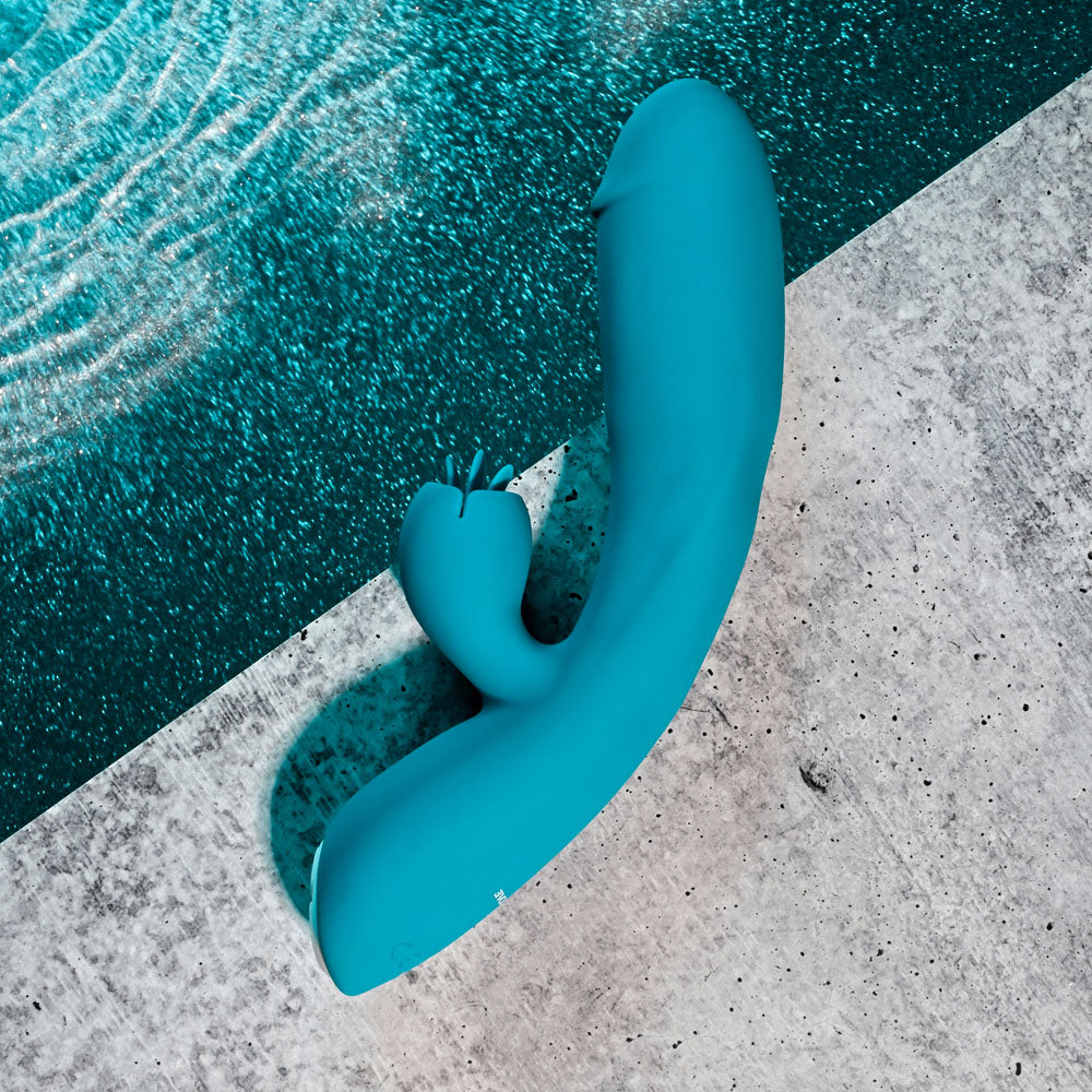 Evolved FIERCE FLICKER -  19.5 cm USB Rechargeable Rabbit Flicker Vibrator