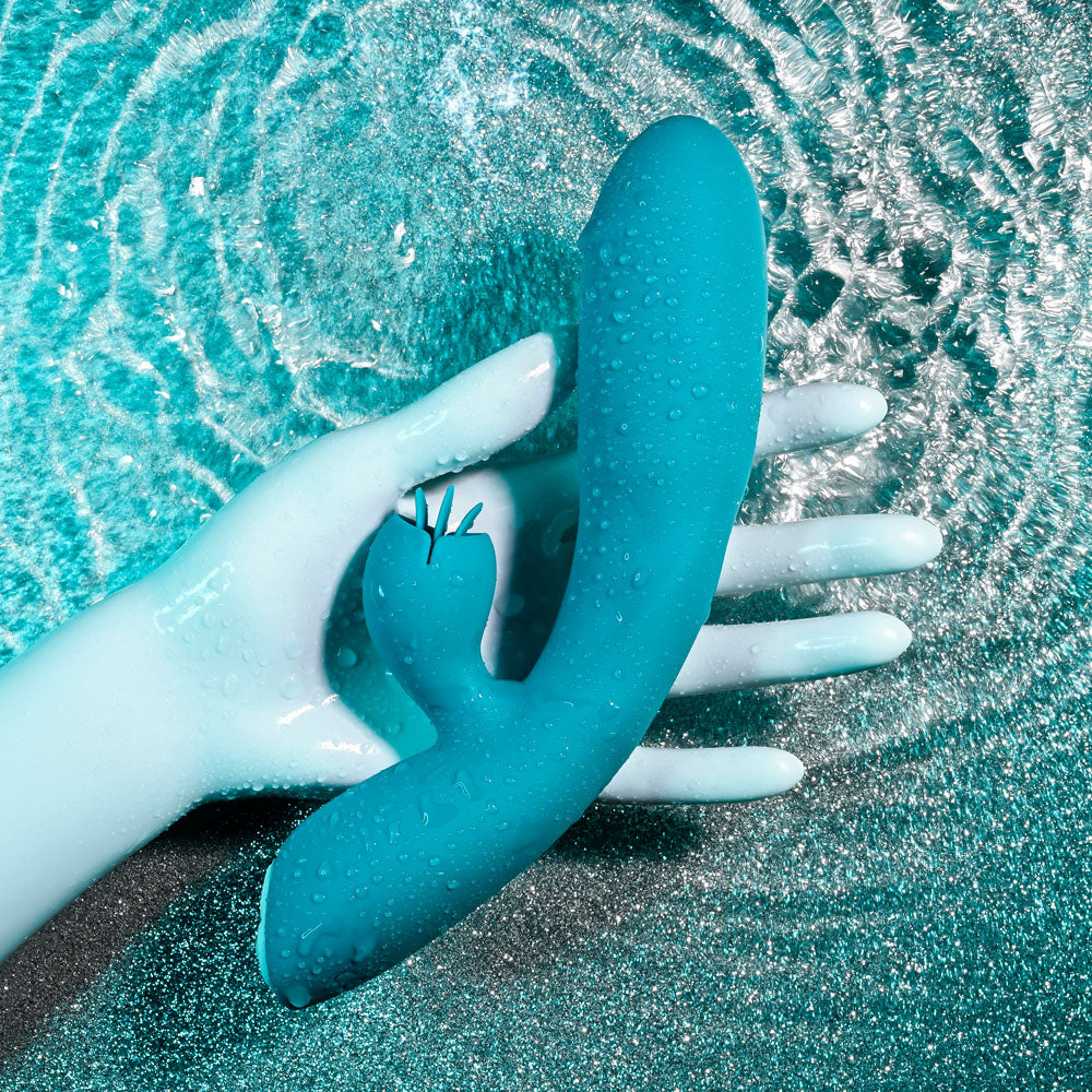 Evolved FIERCE FLICKER -  19.5 cm USB Rechargeable Rabbit Flicker Vibrator
