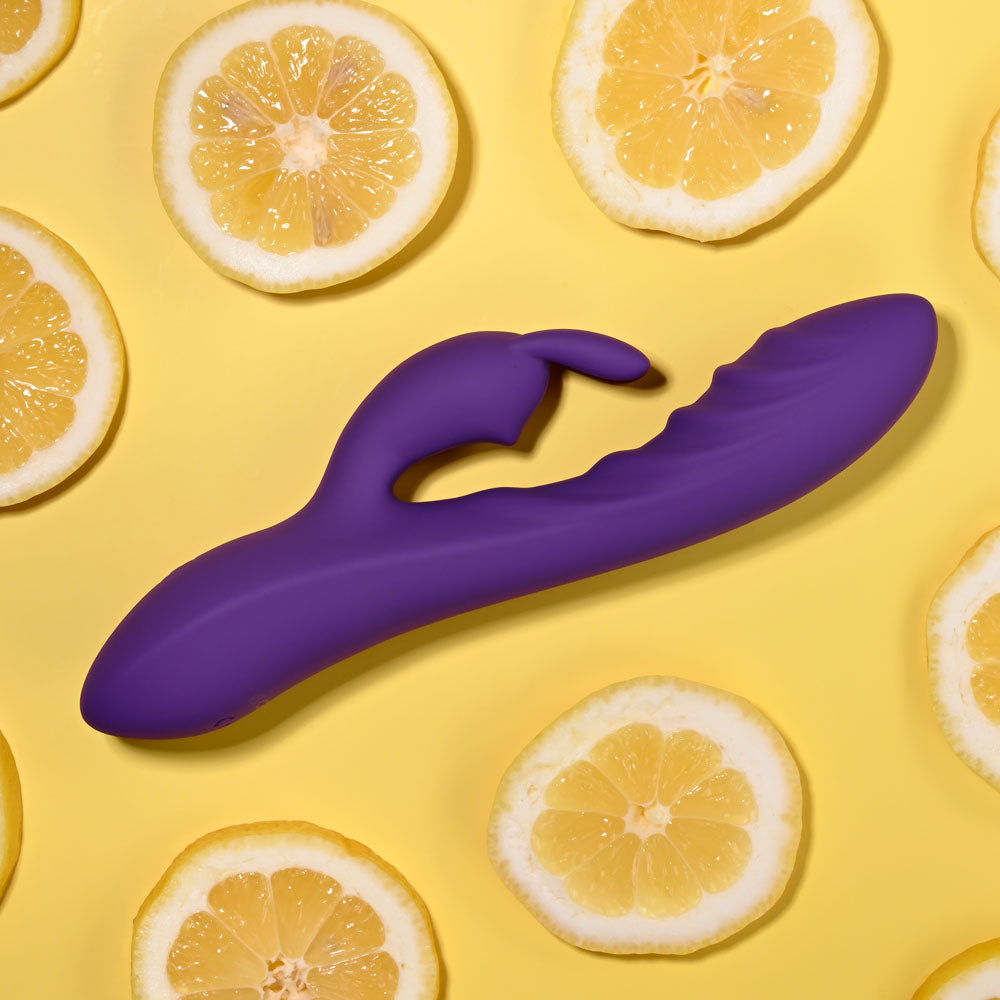 Evolved WAVY RABBIT -  20.6 cm USB Rechargeable Rabbit Vibrator