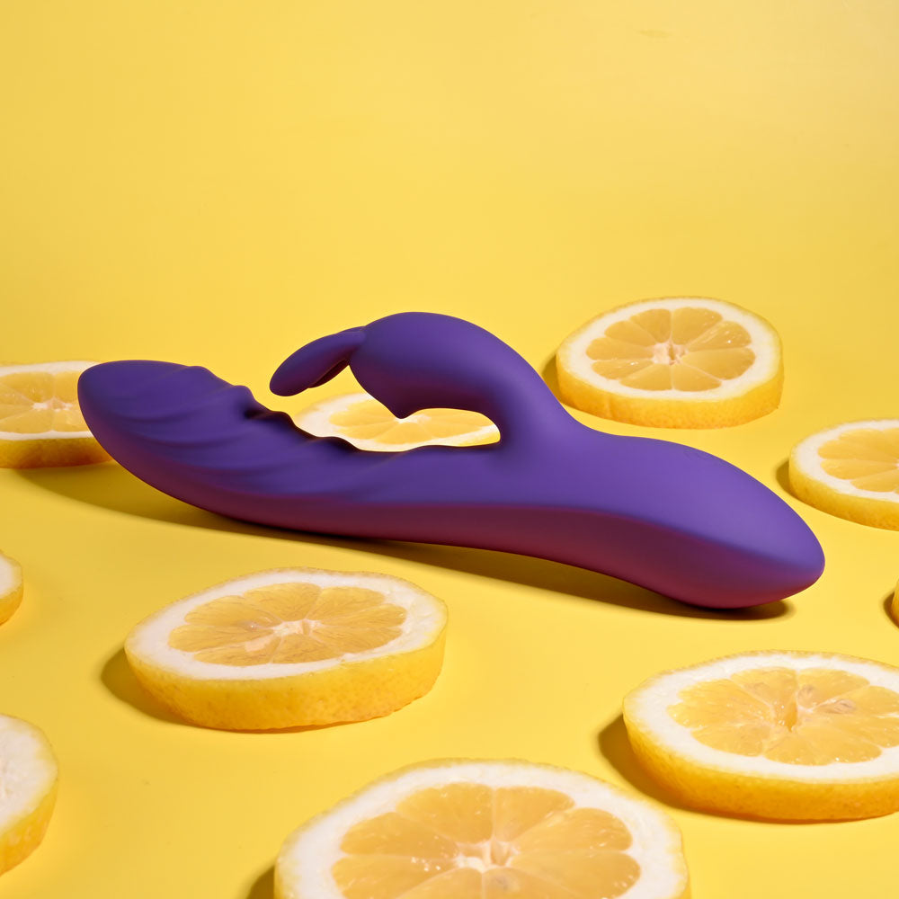 Evolved WAVY RABBIT -  20.6 cm USB Rechargeable Rabbit Vibrator