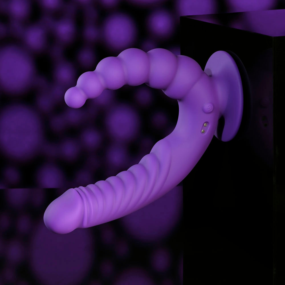 Evolved THE RIDER -  USB Rechargeable Double Ended Vibrator with Wireless Remote