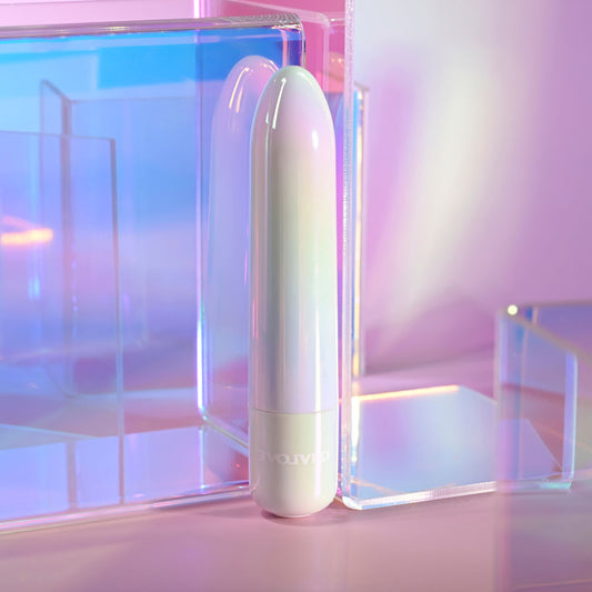 Evolved EASY DOES IT - Pearlescent  10 cm USB Rechargeable Bullet