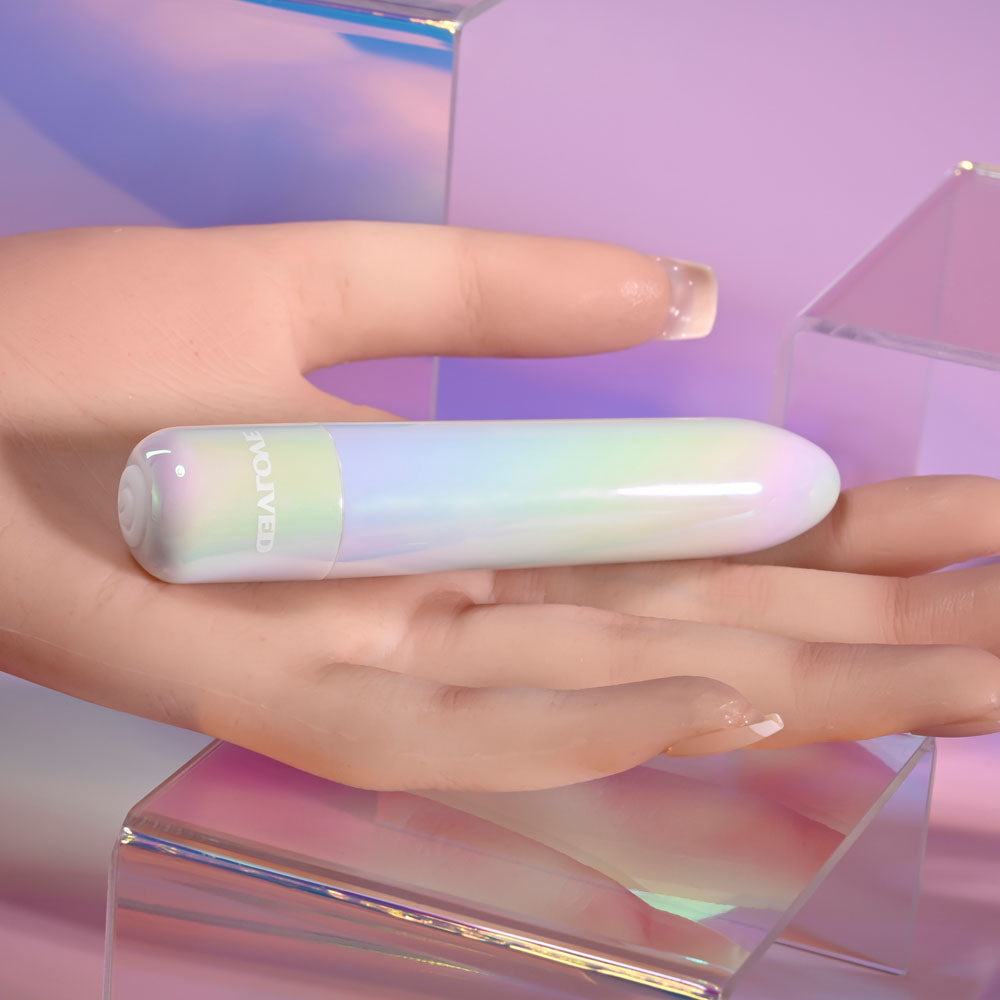 Evolved EASY DOES IT - Pearlescent  10 cm USB Rechargeable Bullet