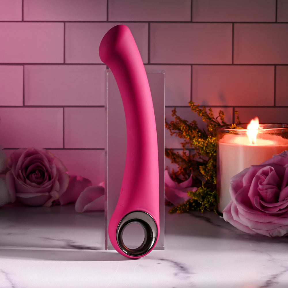 Evolved PLEASURE CURVE -  19 cm USB Rechargeable Vibrator