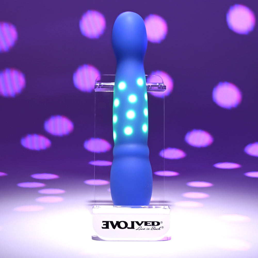 Evolved DISCO DIVA -  20.9 cm USB Rechargeable Light Up Vibrator
