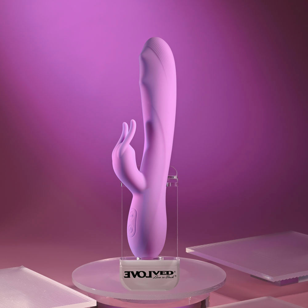 Evolved BEAD THE WAY -  23.2 cm USB Rechargeable Rabbit Vibrator