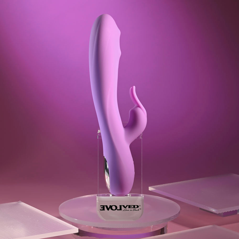 Evolved BEAD THE WAY -  23.2 cm USB Rechargeable Rabbit Vibrator