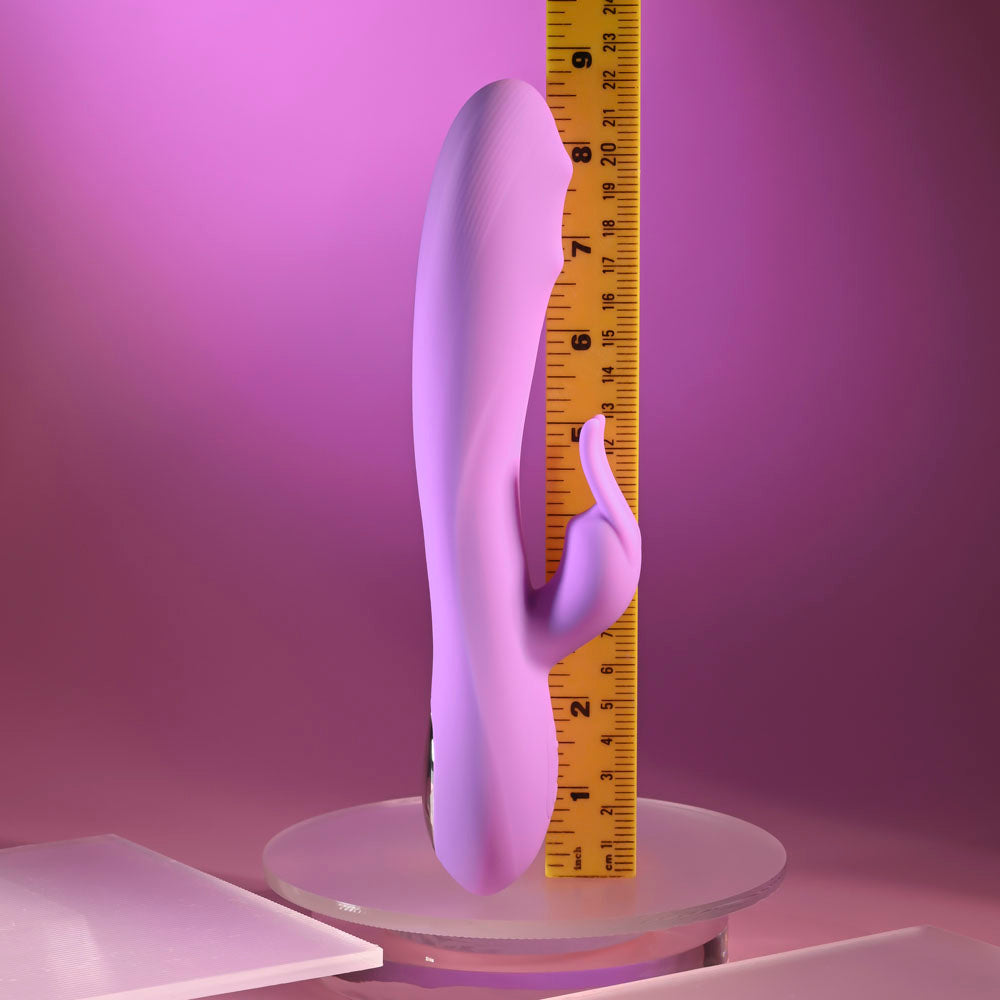 Evolved BEAD THE WAY -  23.2 cm USB Rechargeable Rabbit Vibrator