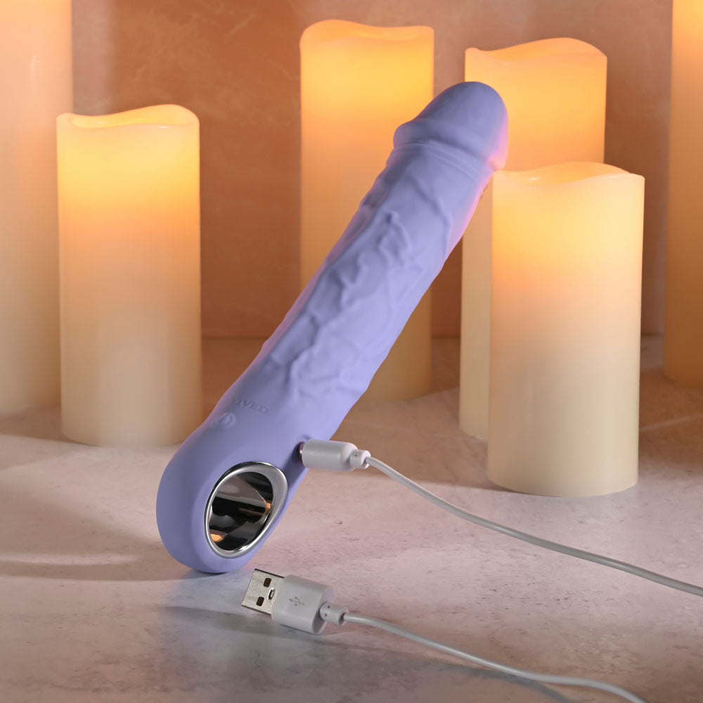 Evolved LARGE  FANTASY -  21.8 cm USB Rechargeable Vibrator