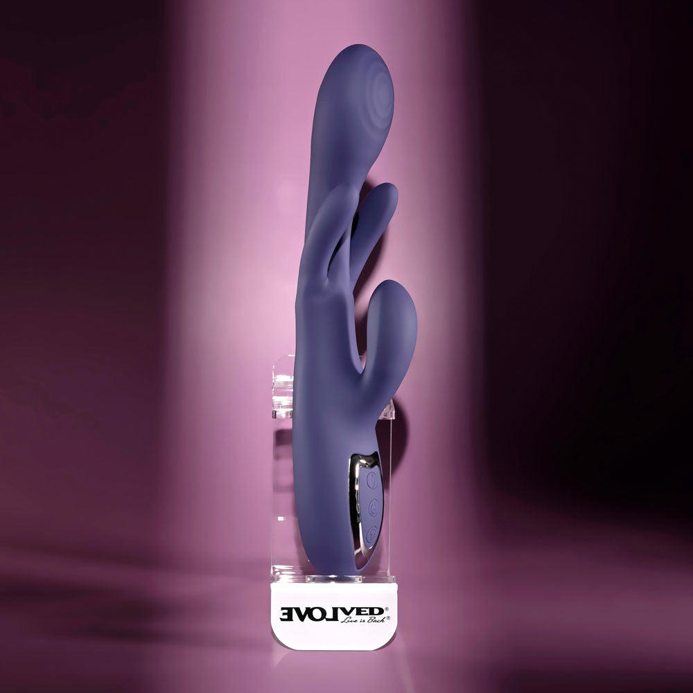 Evolved BOW DOWN -  USB Rechargeable Rabbit Vibrator