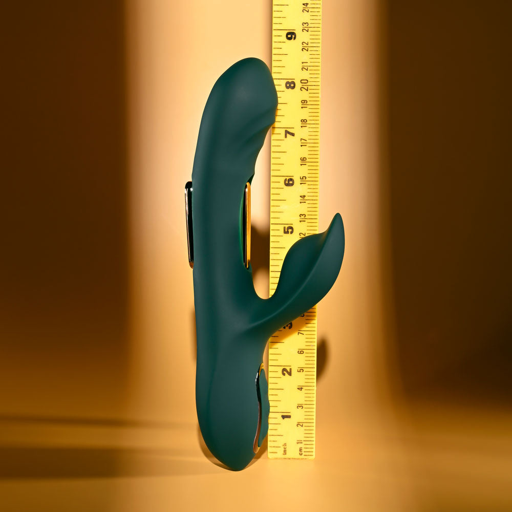 Evolved HEART OF GOLD -  USB Rechargeable Rabbit Vibrator
