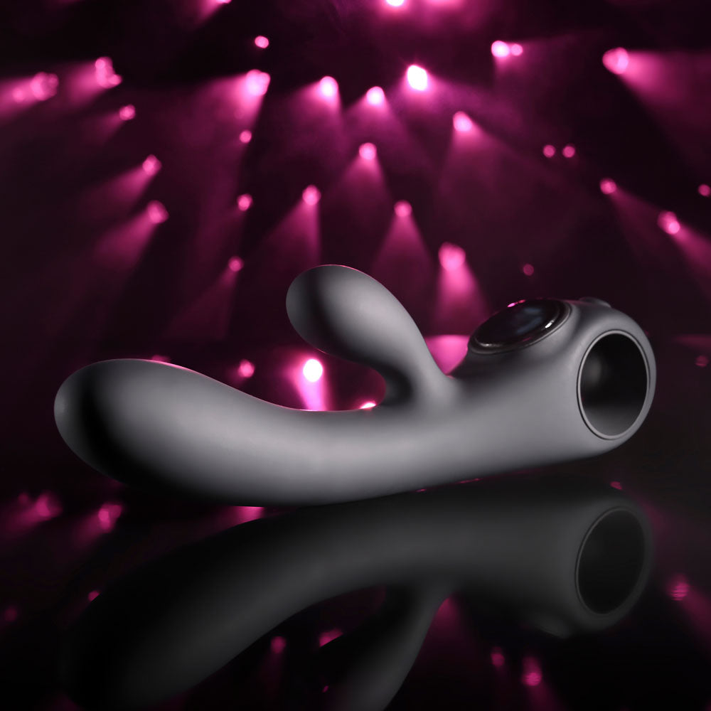 Evolved  MAGIC -  20 cm USB Rechargeable Rabbit Vibrator with LED Screen
