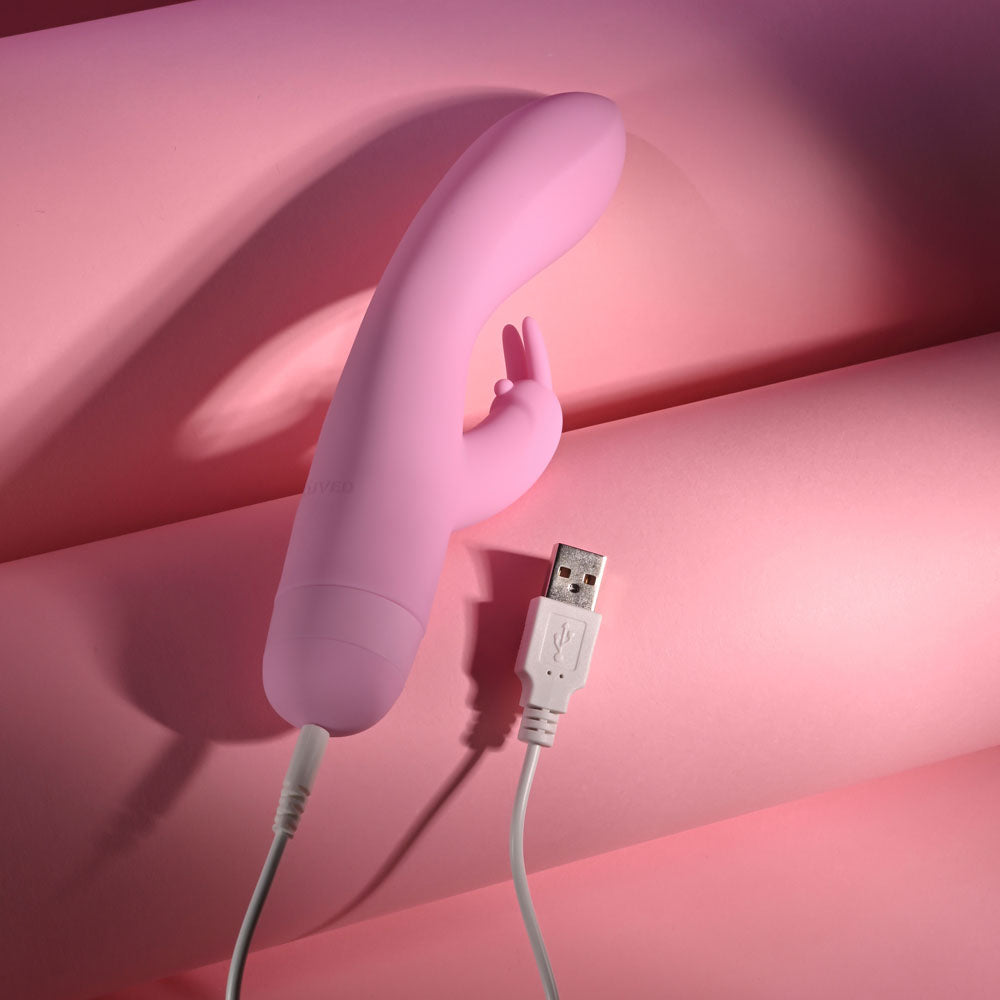 Evolved CUSHY BUNNY -  19.1 cm USB Rechargeable Rabbit Vibrator