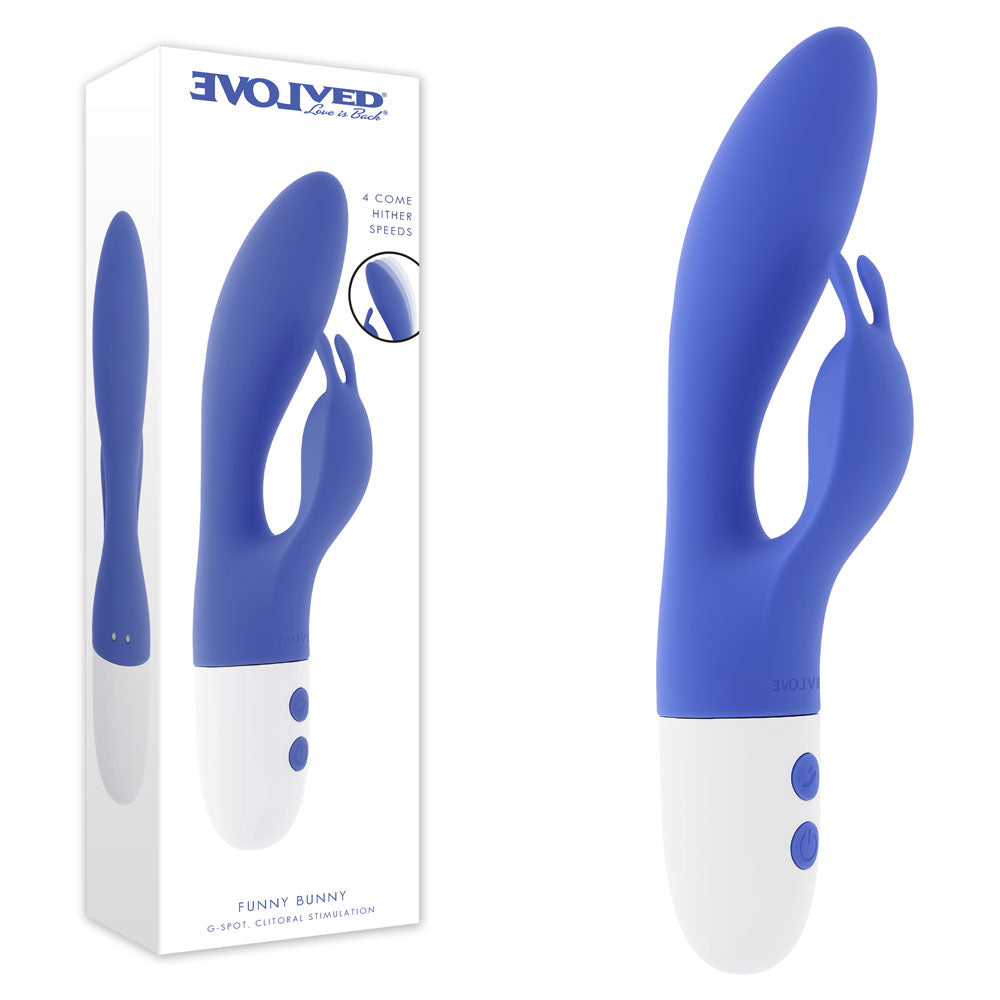 Evolved FUNNY BUNNY -  20 cm USB Rechargeable Rabbit Vibrator