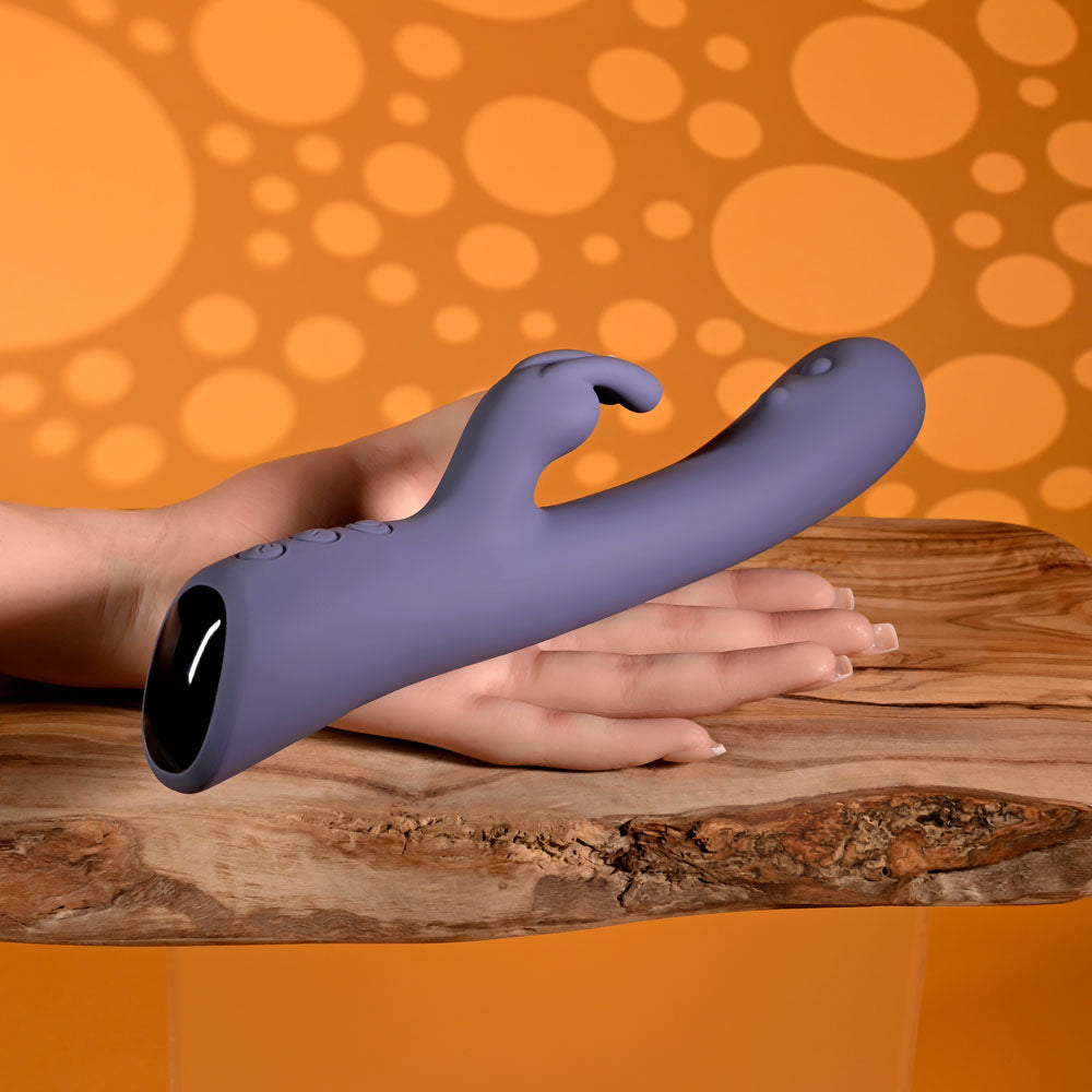 Evolved POPPIN GOOD TIME -  20 cm USB Rechargeable Rabbit Vibrator