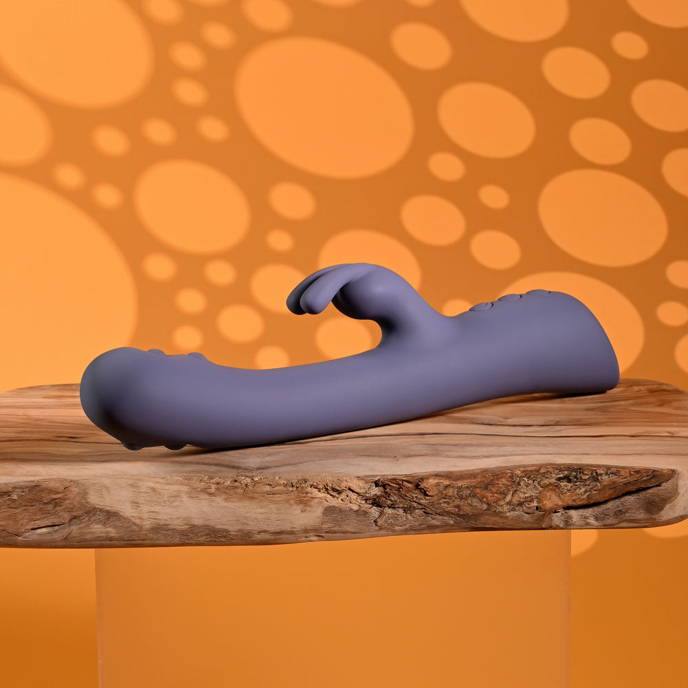 Evolved POPPIN GOOD TIME -  20 cm USB Rechargeable Rabbit Vibrator