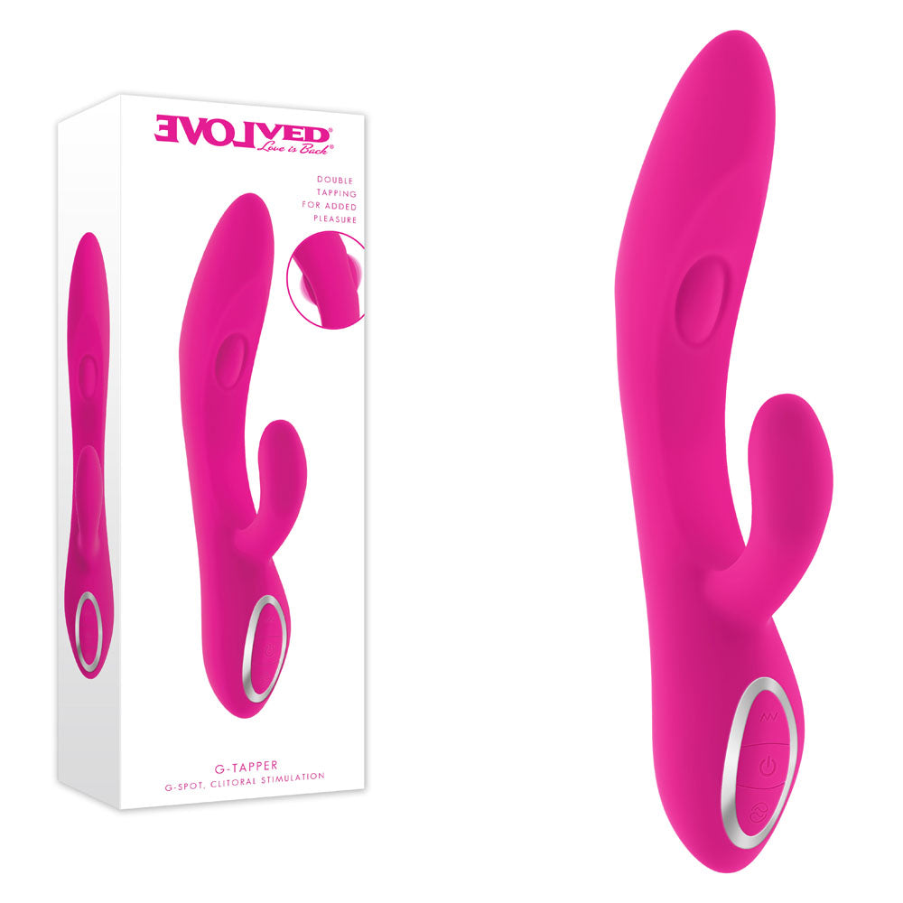 Evolved G-TAPPER -  USB Rechargeable Rabbit Vibrator