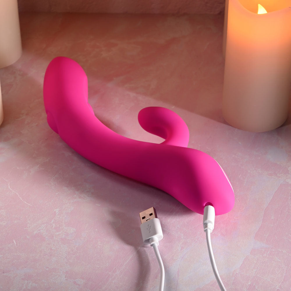 Evolved G-TAPPER -  USB Rechargeable Rabbit Vibrator