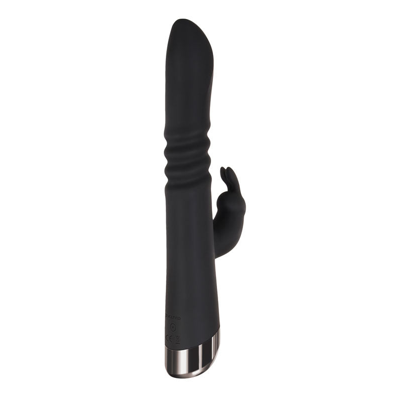Evolved Rapid Rabbit -  25.4 cm USB Rechargeable Thrusting Rabbit Vibrator