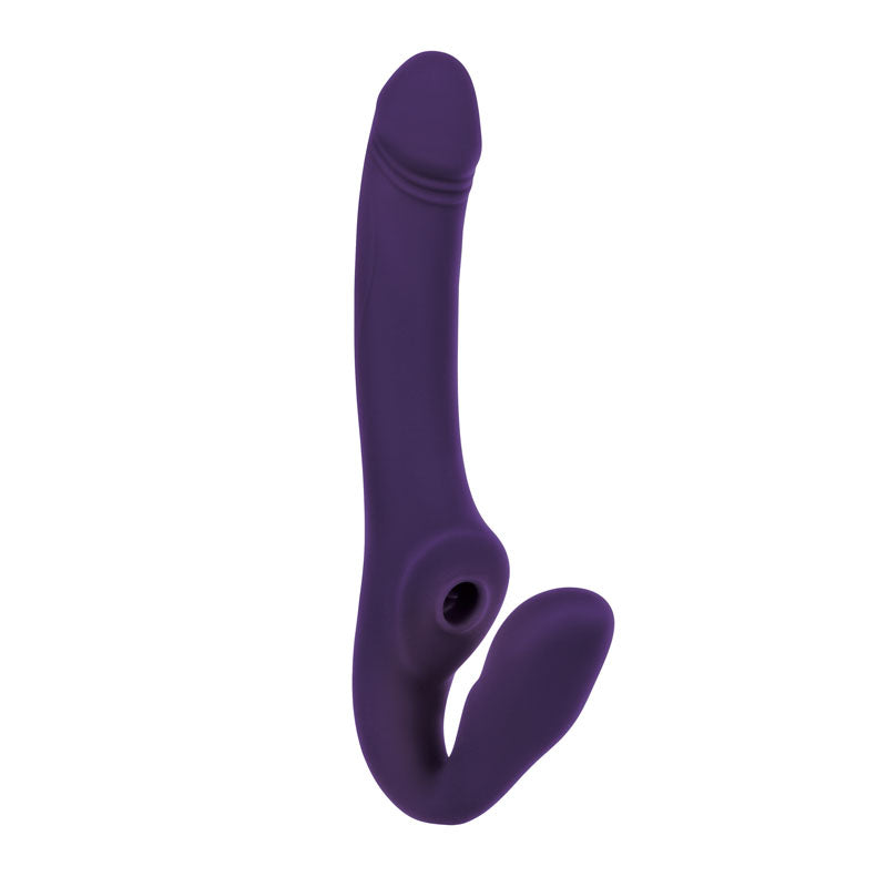 Evolved 2 BECOME 1 -  23.5 cm USB Rechargeable Strapless Strap-On with Remote
