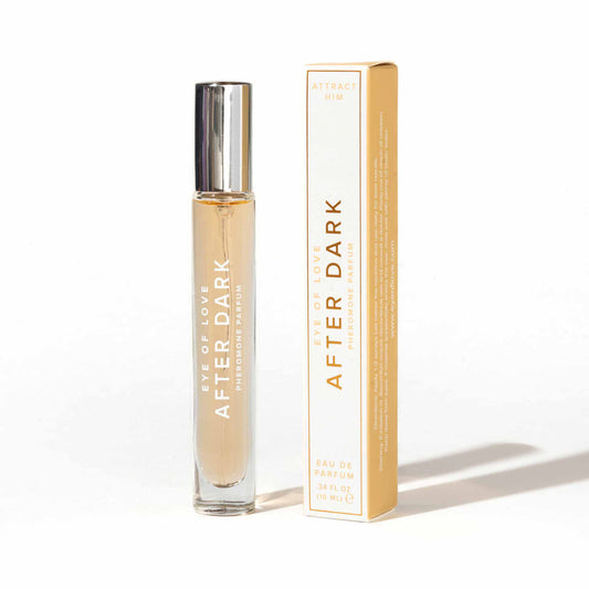 Eye Of Love After Dark Pheromone Perfume - 10 ml - Coco Vanilla Scented Pheromone Perfume for Women to attract Men - 10 ml Spray