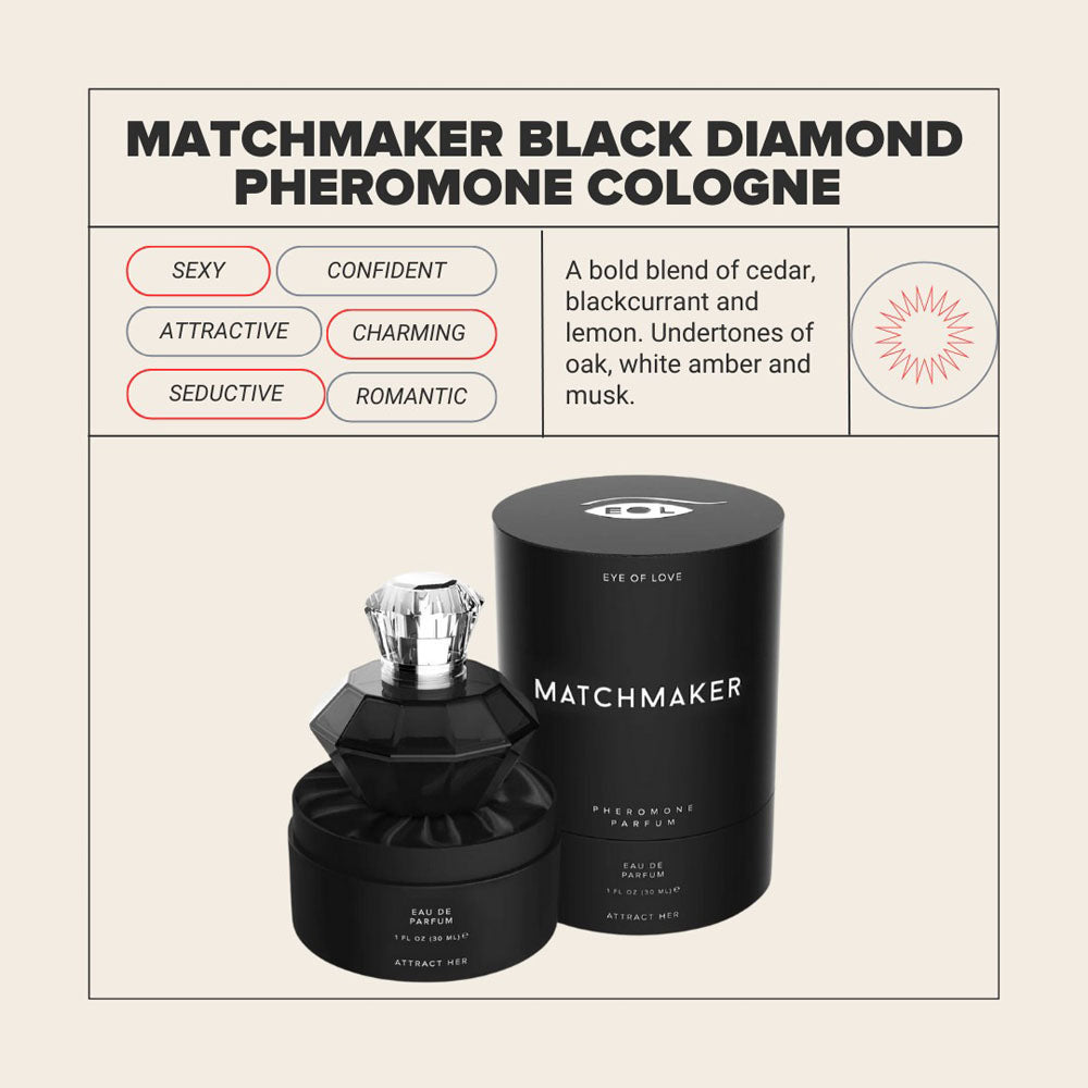 Eye of Love Matchmaker  Diamond LGTBQ - 30 ml - Pheromone Cologne for Men to attract Men - 30 ml Spray