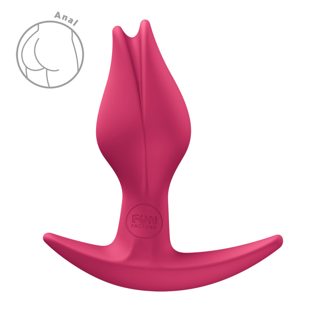Fun Factory BOOTIE FEM Raspberry - Raspberry  8.5 cm Butt Plug