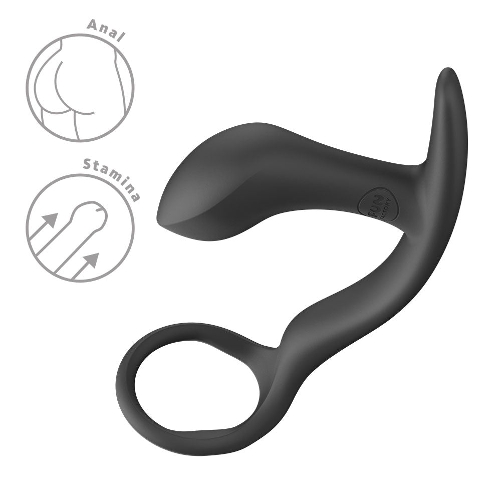 Fun Factory BOOTIE RING  -  14.7 cm Anal Plug with Cock Ring