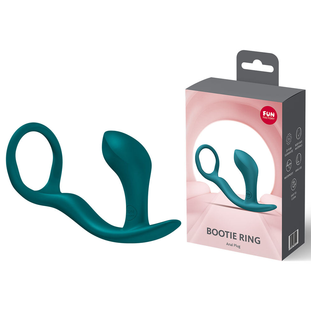 Fun Factory BOOTIE RING Bottle  - Bottle  14.7 cm Anal Plug with Cock Ring