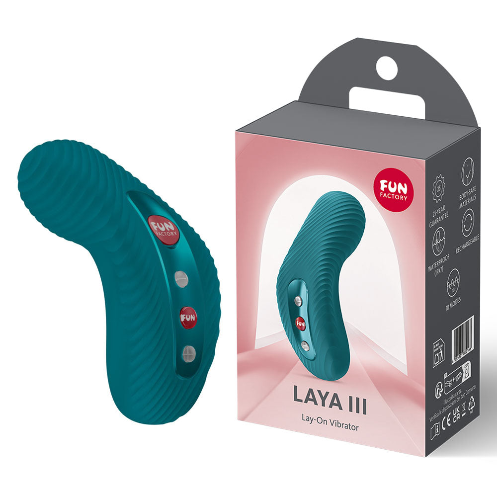 Fun Factory LAYA III Bottle  - Bottle  USB-C Rechargeable Stimulator