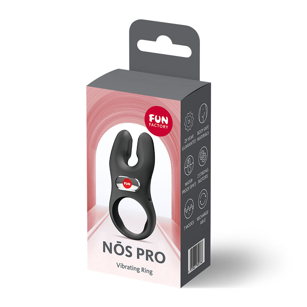 Fun Factory NOS PRO  -  USB-C Rechargeable Vibrating Cock Ring