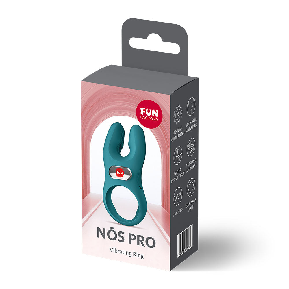 Fun Factory NOS PRO Bottle  - Bottle  USB-C Rechargeable Vibrating Cock Ring
