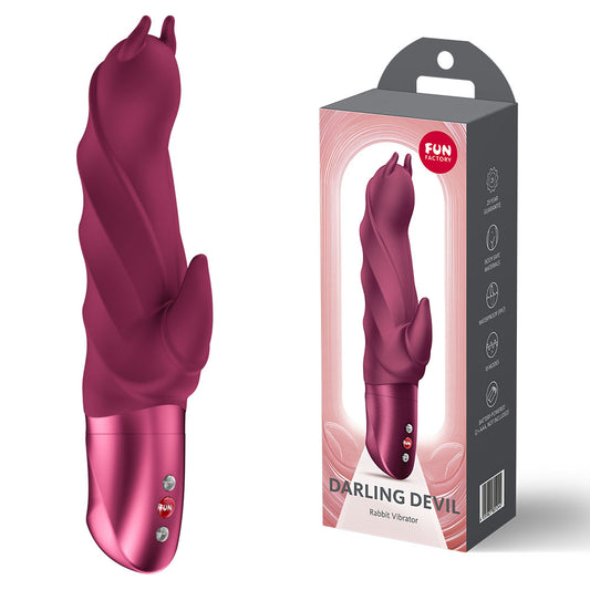 Fun Factory DARLING DEVIL Wine  - Wine  20 cm Vibrator