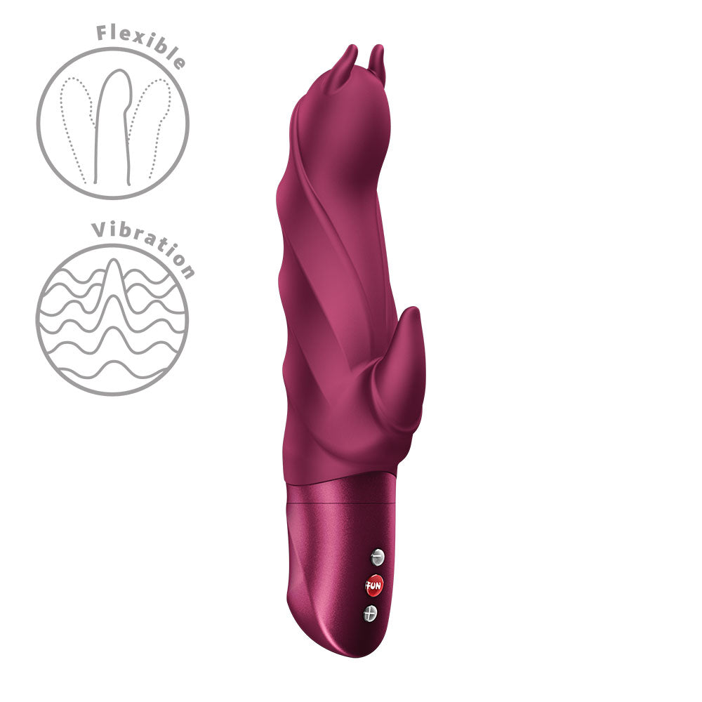 Fun Factory DARLING DEVIL Wine  - Wine  20 cm Vibrator