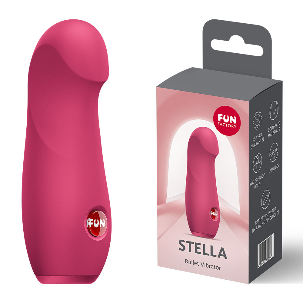 Fun Factory STELLA Raspberry - Raspberry  Vibrating Bullet