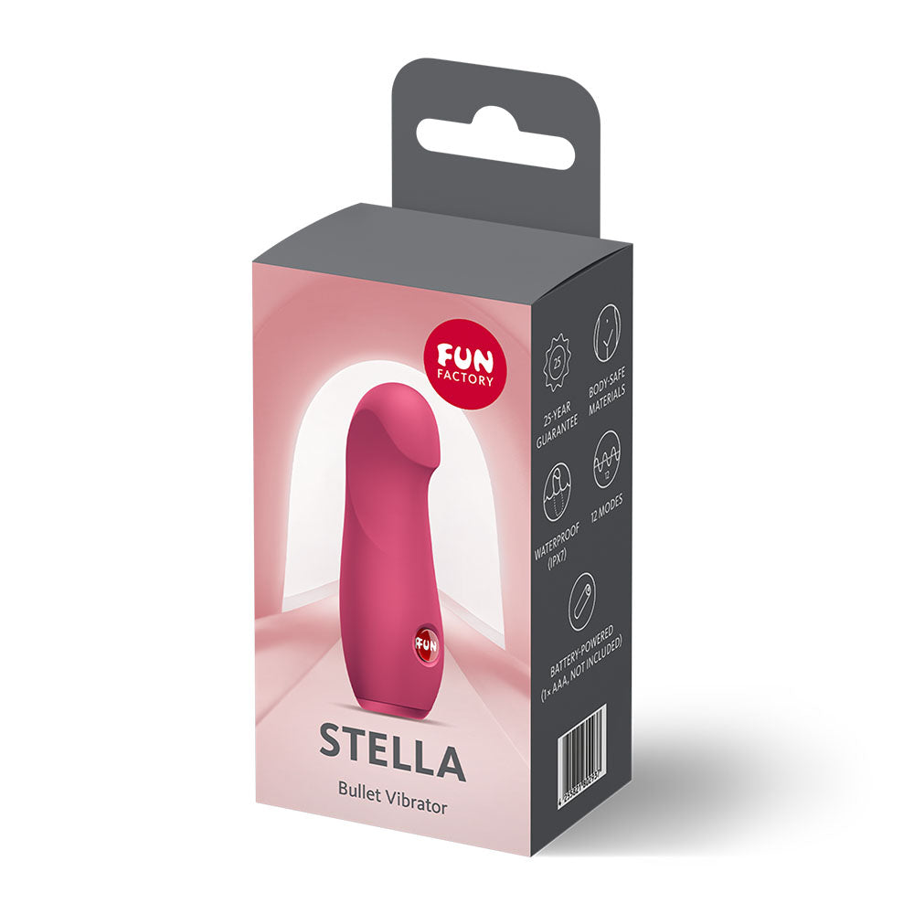 Fun Factory STELLA Raspberry - Raspberry  Vibrating Bullet