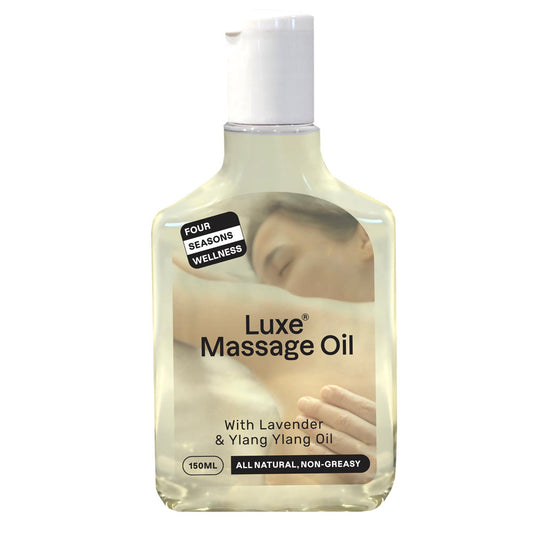 Four Seasons Luxe Massage Oil - Ylang & Lavender Massage Oil - 150 ml Bottle