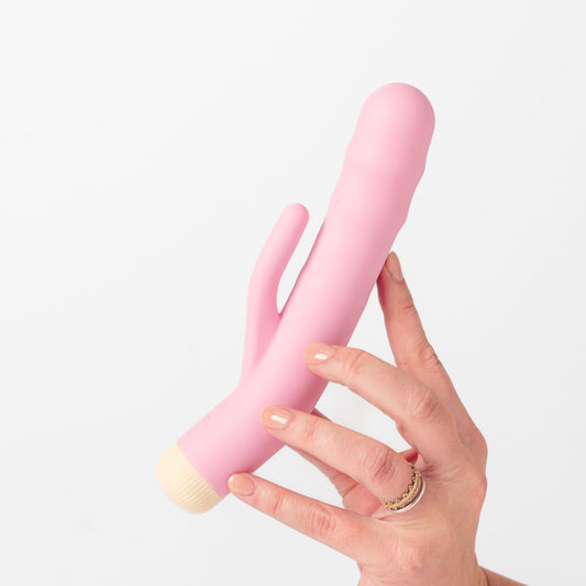 Girls Get Off - DeeDee -  19 cm USB Rechargeable Thrusting Rabbit Vibrator