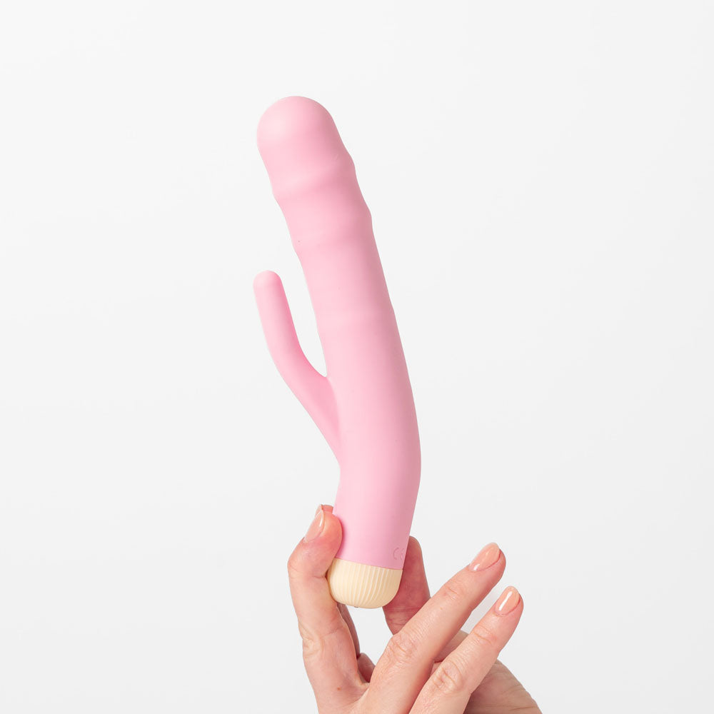 Girls Get Off - DeeDee -  19 cm USB Rechargeable Thrusting Rabbit Vibrator