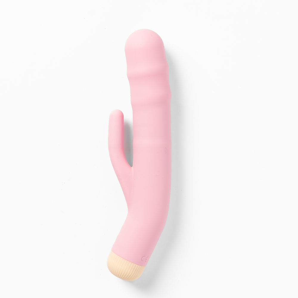 Girls Get Off - DeeDee -  19 cm USB Rechargeable Thrusting Rabbit Vibrator