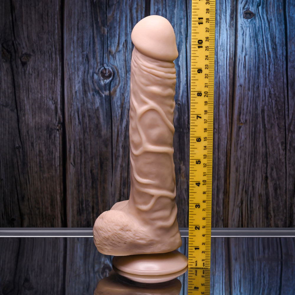 Gender X 10'' FLEXSKIN POSEABLE TRUE FEEL - Light -  29.2 cm Poseable Dong