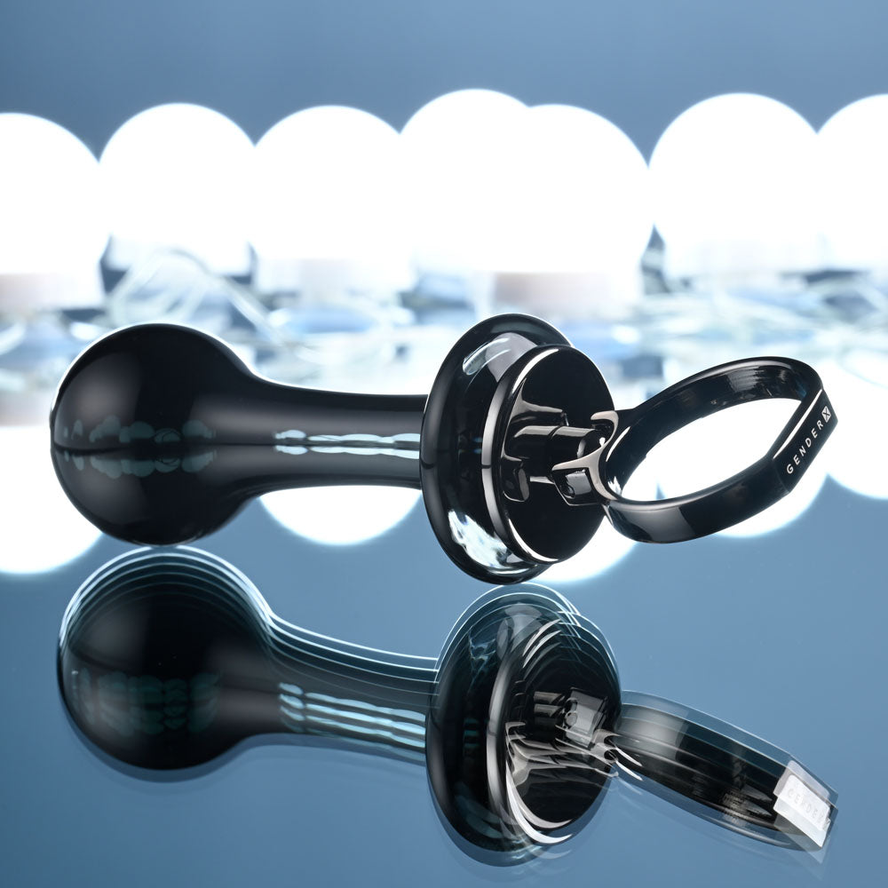 Gender X BLOW POP -  12.8 cm Glass Plug with Ring Pull